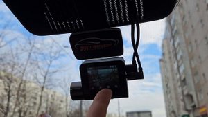 Видеорегистратор с двумя камерами 70mai Dash Cam A200, распаковка, установка, тесты