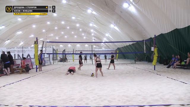 Четвертьфинал: Дроздова / Столяров VS Косов / Живцова |  MIXT NEXT B -  08.04.2023
