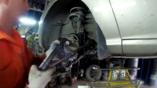 Hyundai Elantra проблемы | Замена рулевых тяг, наконечников и втулок стабилизатора.
