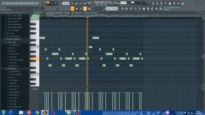 Написал грустный гитарный бит на стандартных плагинах в Fl studio 20