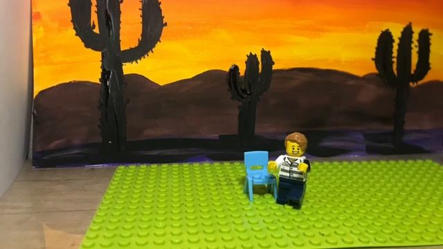 Цветок в пустыне Cactus Lego