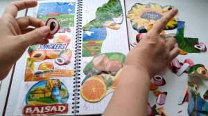 КЛЕИМ НАКЛЕЙКИ В БЛОКНОТ