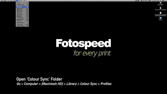 INSTALL Print Profiles on a MAC // Fotospeed Tutorial смотреть онлайн