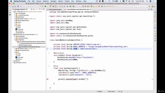 11 User Login API Call Create Test Method 2510 смотреть онлайн