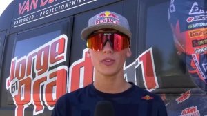 Jorge Prado on a 450 - Preparing MX des Nations