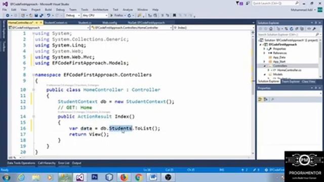 30 | Code First Approach of Entity Framework In ASP.NET MVC | Entity Framework | MVC  (Hindi/Urdu)