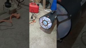 Как быстро обогреть гараж! Алтеко газовая пушка