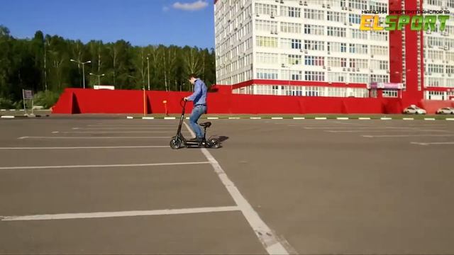 Электросамокат El-Sport Black Dragon double drive 2000W смотреть онлайн