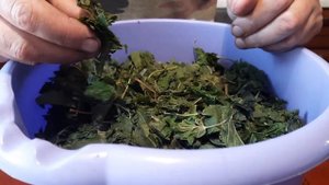 ЯГОДНЫЙ ЧАЙ/Из листов малины и смородины