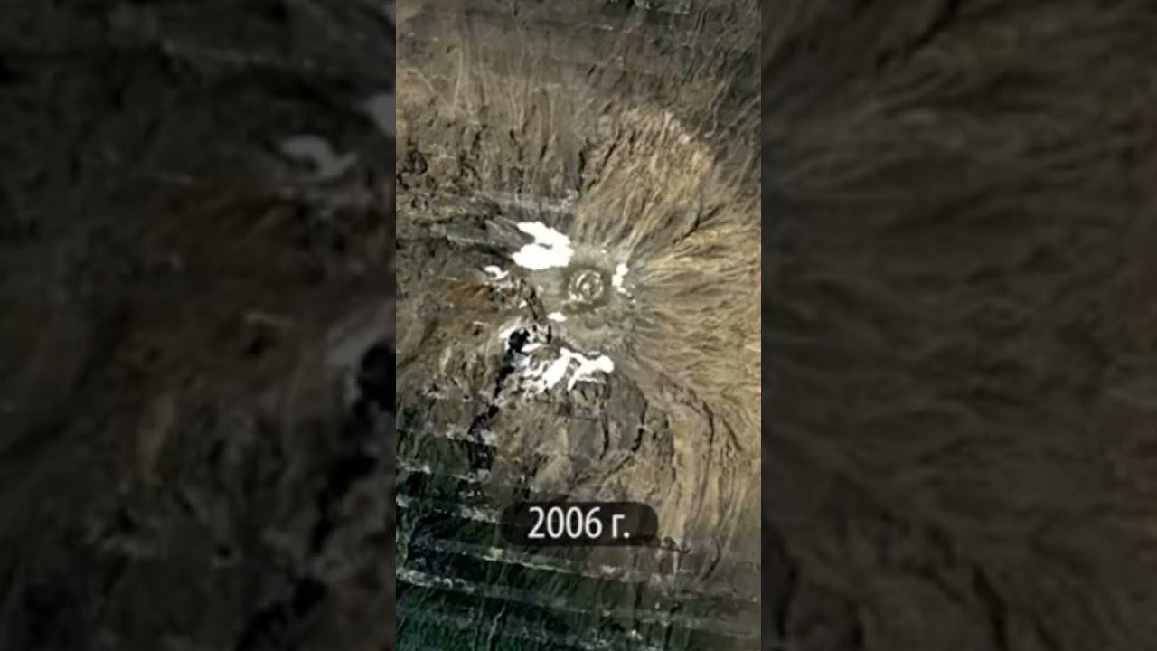 36 лет за минуту - Как исчезает ледник на Килиманджаро #shorts смотреть онлайн