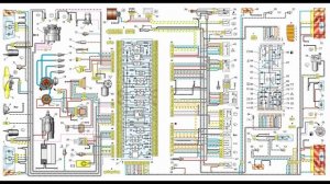 Схема Електропроводки ВАЗ 2108 | З Описом  Wiring diagram VAZ 2108