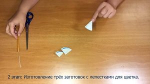 Цветы в технике бумагопластика