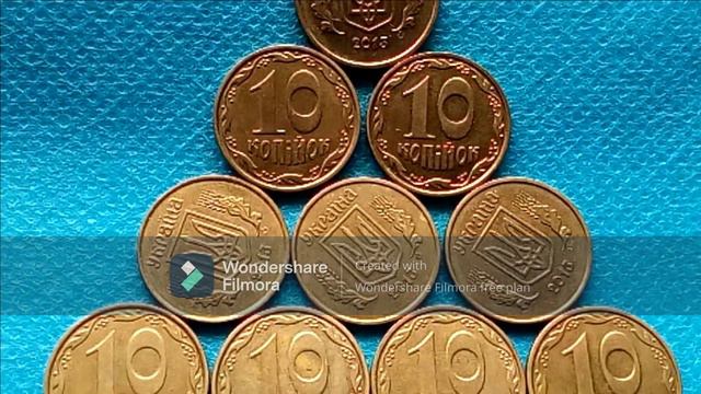 Цена 10 копеек Украины 2013 года штамп 2ИВм смотреть онлайн