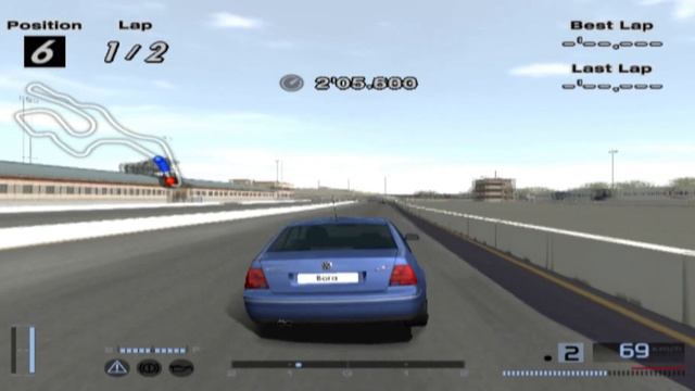 Гран Туризмо 4 (Онлайн Тест Версия) Фолксваген БОРА V6 4МОУШЪН Геймплей смотреть онлайн