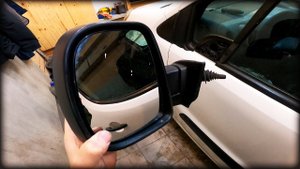 Как снять/заменить зеркало заднего вида Citroen Berlingo 2012-2015год