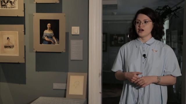 Экспонат // Русская «Мона Лиза» // Портрет Каролины Павловой смотреть онлайн