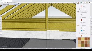 Урок №7. Дорабатываем каркас крыши и фронтоны