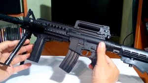 М 16.Пневматическая винтовка.Пластик.Игрушка.