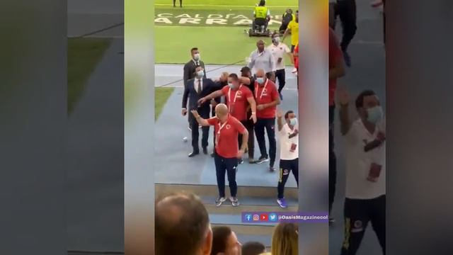 Abucheado. Así salió Reynaldo Rueda del estadio.