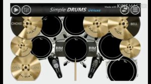 Drum cover, by simple drums deluxe