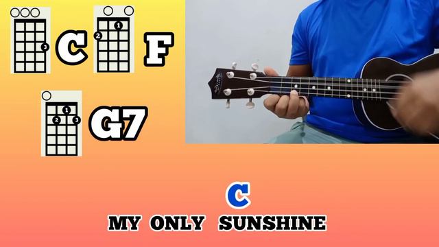 You Are My Sunshine (Ukulele Tutorial/Guide/Cover) смотреть онлайн