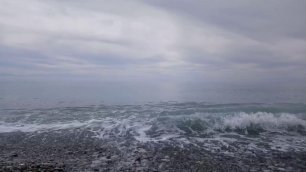 звуки природы - шум моря - лазаревское, чёрное море.mp4