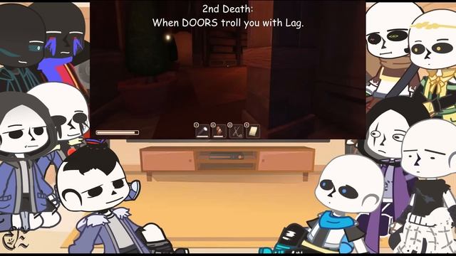 Sans aus react to DOORS | Roblox | Original смотреть онлайн