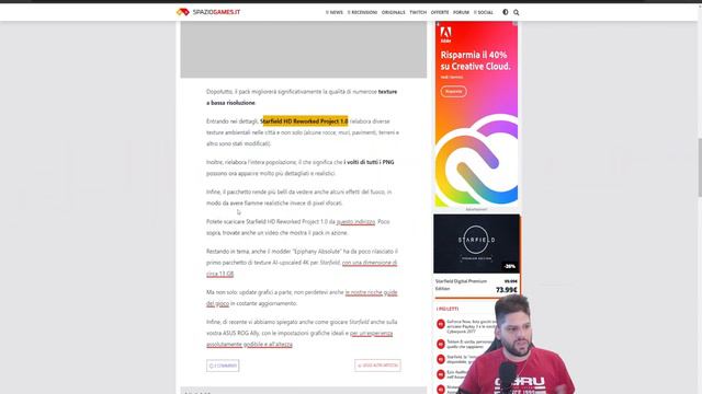 NEWS e informazioni, sconti Amazon, Starfield HD mod e ancora la CMA British dice la sua! смотреть онлайн