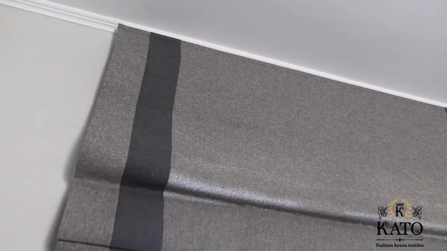 РИМСКАЯ ШТОРА с креплением под потолок, от компании КАТО смотреть онлайн