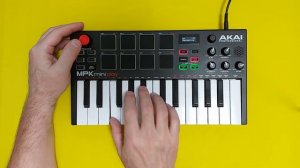 How to use the joystick in Akai mpk mini play I Как использовать джойстик в Akai mpk mini play?