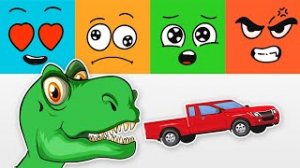 Что чувствует динозавр когда он голодный - Злость, Стыд, Удивление_ Развивающий мультик для детей.mp