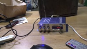 Компьютерный Усилитель для Колонок HY-502 из Китая! за 14 $