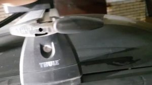 Thule 598 Proride. Нюансы установки. Установка. Велокрепление на крышу авто.