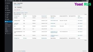 Массовый редактор Yoast SEO