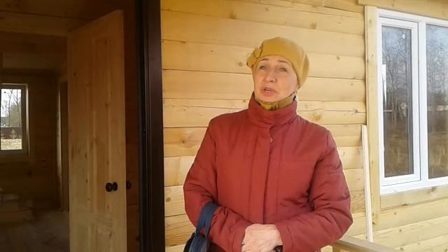 Строительство дома и баня из бруса в дер. Малые Тайцы смотреть онлайн