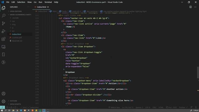 Create Ecommerce Listing Website With Bootstrap 5 | MDB 5 Tutorial смотреть онлайн