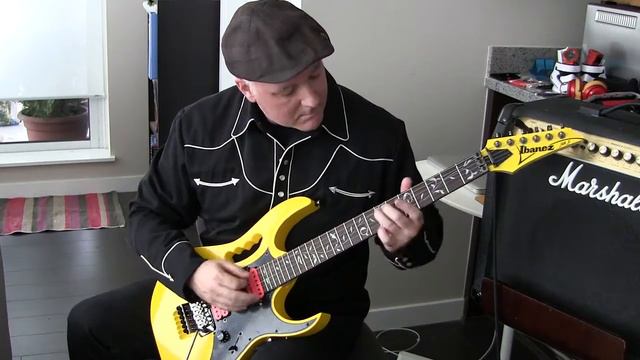 Ibanez JEM Ziggy Stardust Cover смотреть онлайн