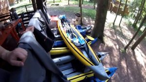 На байдарках по истринскому водохранилищу, июнь 2018