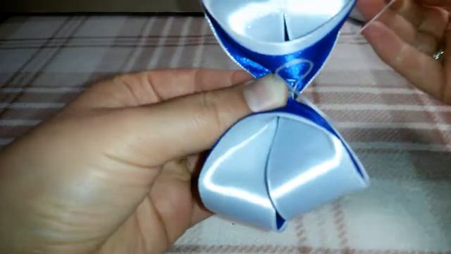 Шикарный бант канзаши легко и просто
