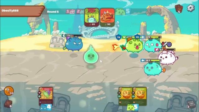 My cheap team VS 2x Anemone Aquas + Bird Team | Axie Infinity смотреть онлайн