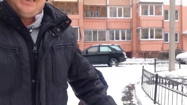 Дворовые покатушки на снегокате "Аргамак". Омск.