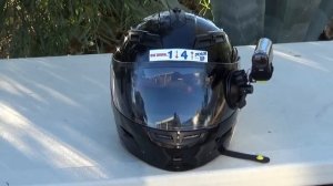 Sony Action Camera HDR-AS20 Moto Vlog Helmet Setup