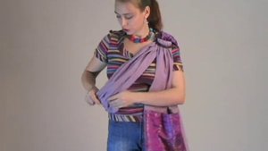 Как собрать слинг с кольцами