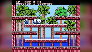 Snow Bros. - all bosses (все боссы) [NES]