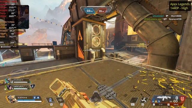 Apex Legends - RX 6800 XT - Ryzen 7 5700G - All AMD PC Performance Test