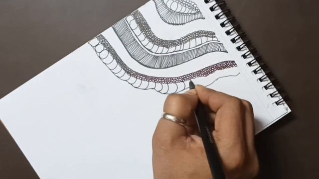 pattern Design Artwork//Zentangle//Tangle Pattern