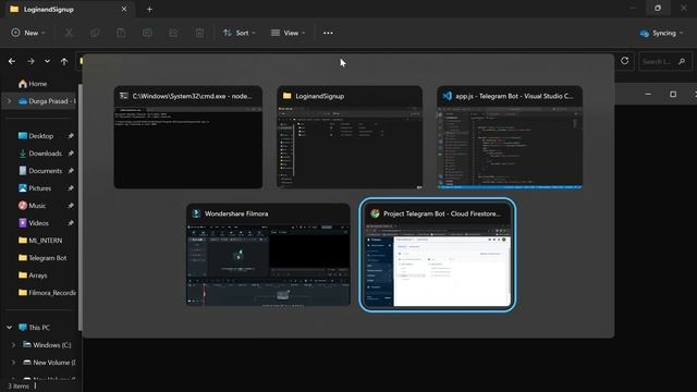 Sign Up and Login Functionality using NodeJs | ExpressJs | FireBase | 21PA1A05E8 | VITB