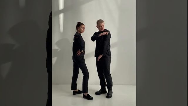 Китель повара женский черный с длинным рукавом ВИЛАН смотреть онлайн