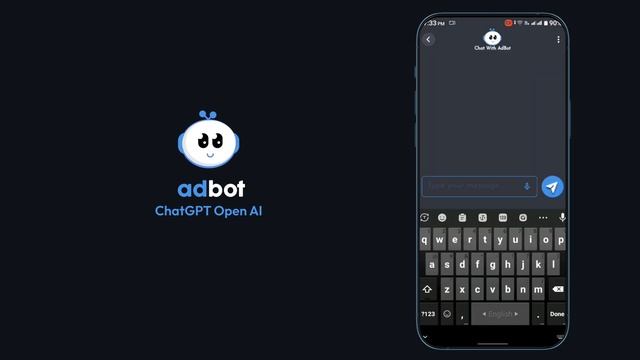 AdBot | ChatGPT Open AI | Flutter App | Android and iOS