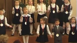 Выступления 1"Б" и 1"Г" классов. Посвящение в первоклассники. Лицей Н В Гоголя. Кишинёв. 18,10, 201